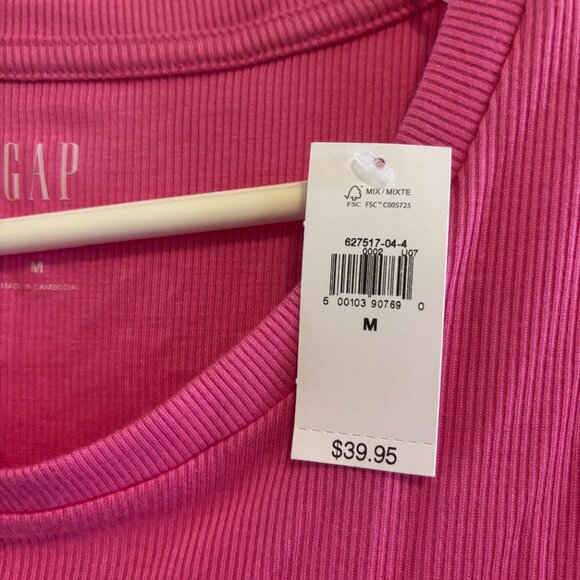 Mini Rib Cropped T-shirt - Picture 4 of 4